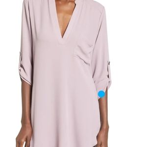 NWOT All in Favor Perfect Henley Tunic